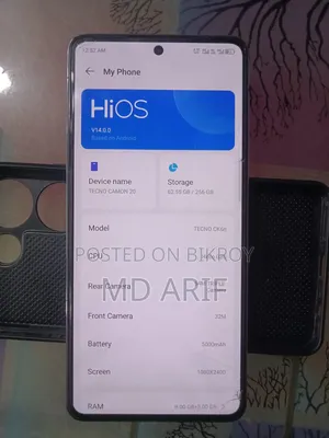 Tecno Camon 20 Pro 256 GB Blue