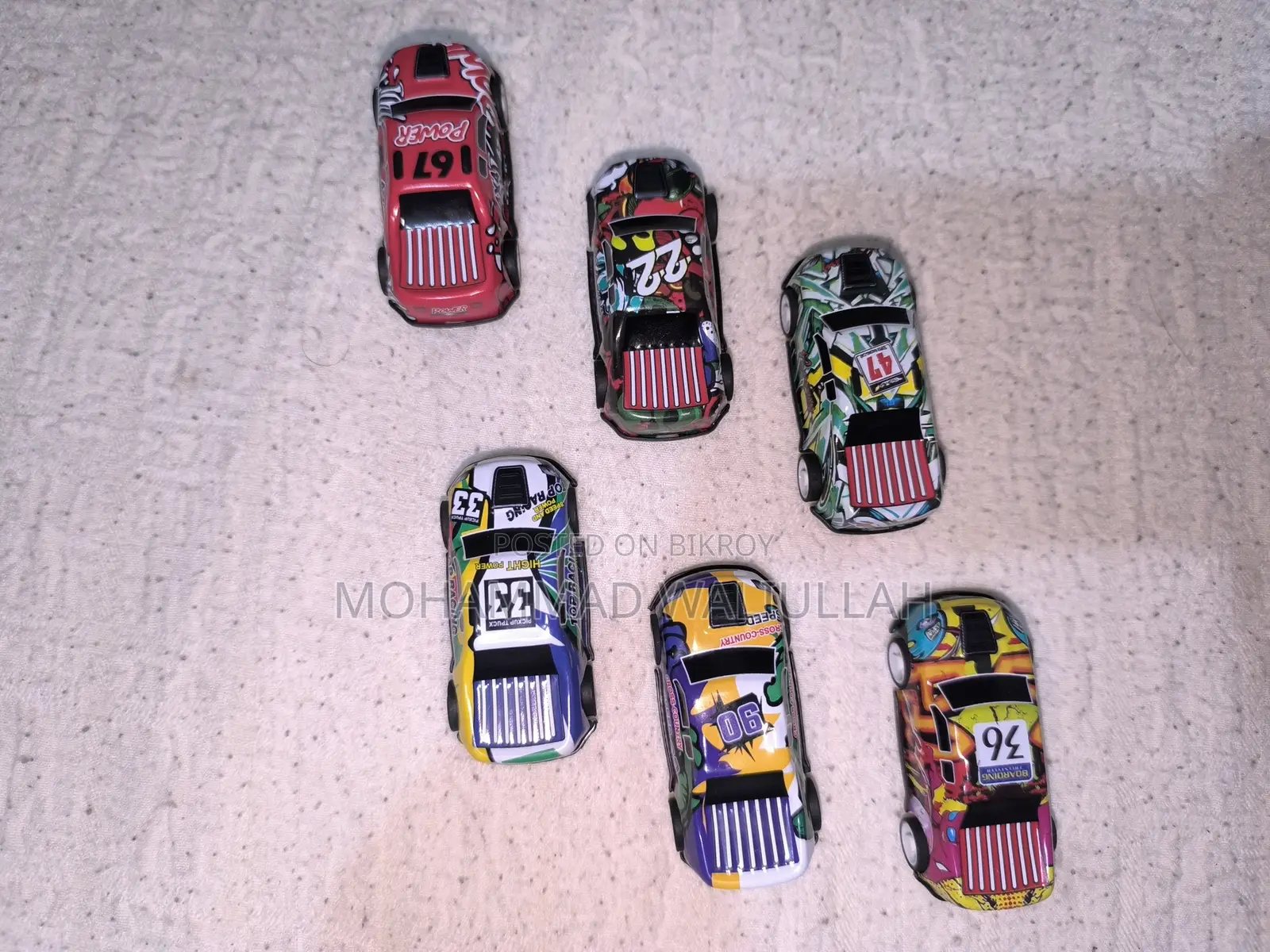 China Alloy Metal Car 6 Pcs Set