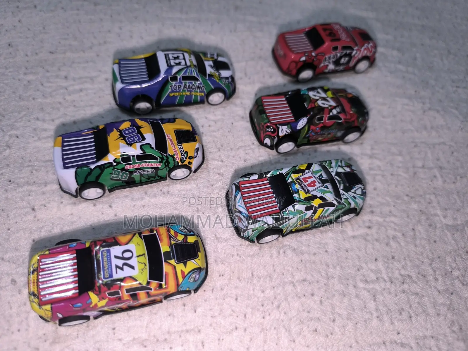China Alloy Metal Car 6 Pcs Set