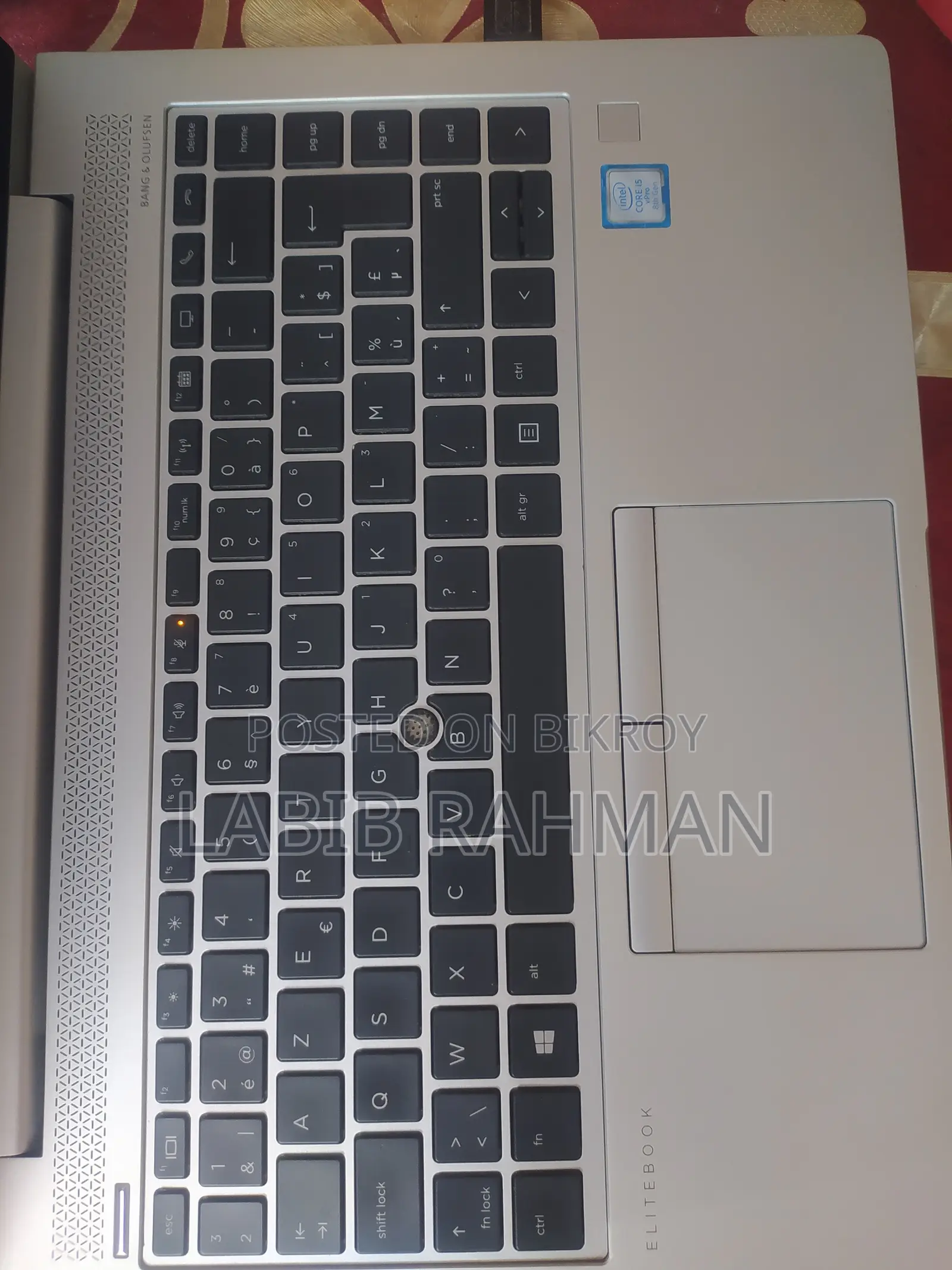 Laptop HP EliteBook 840 G6 8GB Intel Core i5 SSD 256GB
