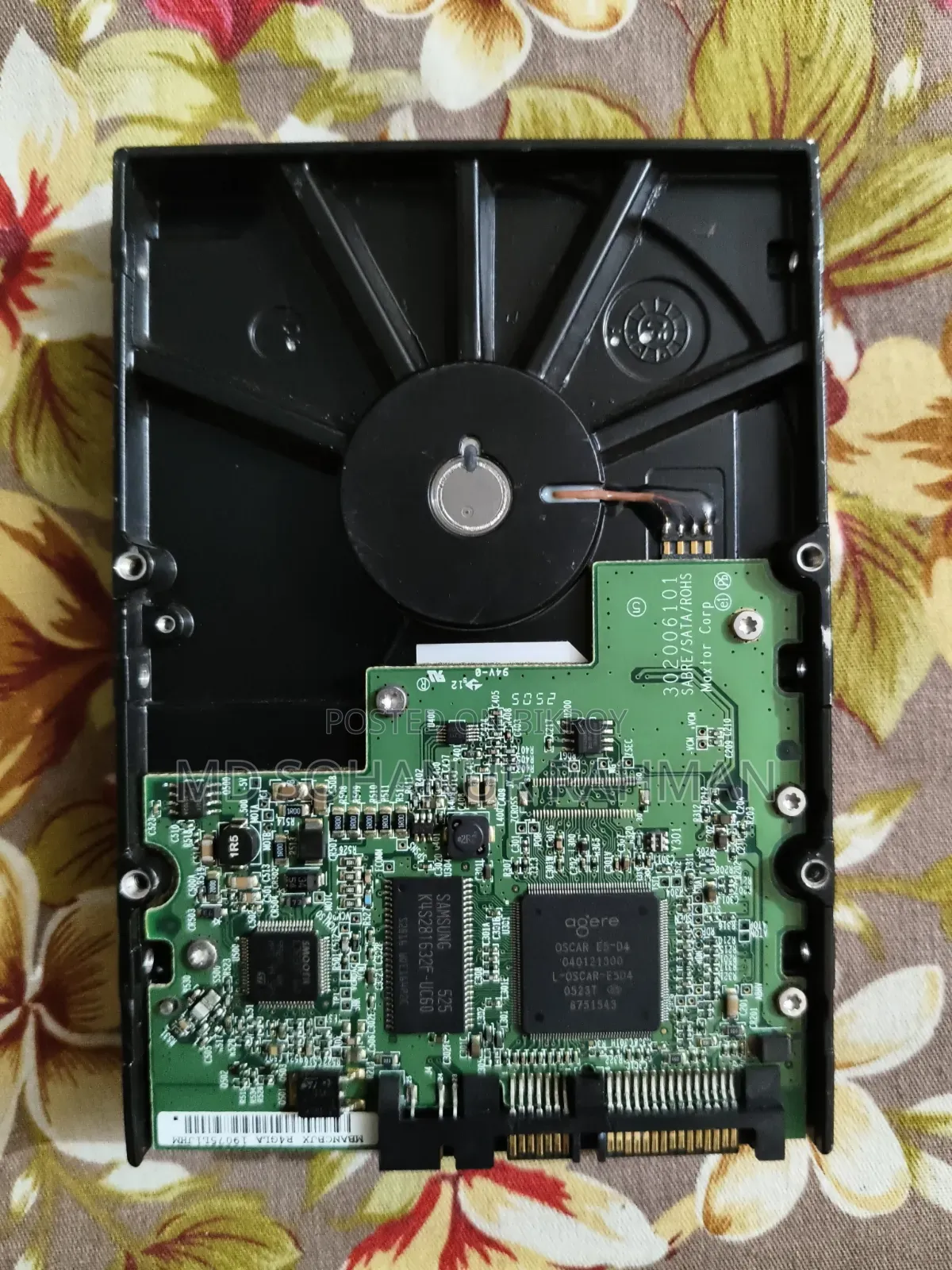 Maxtor 250GB SATA Hard Disk Drive (HDD)