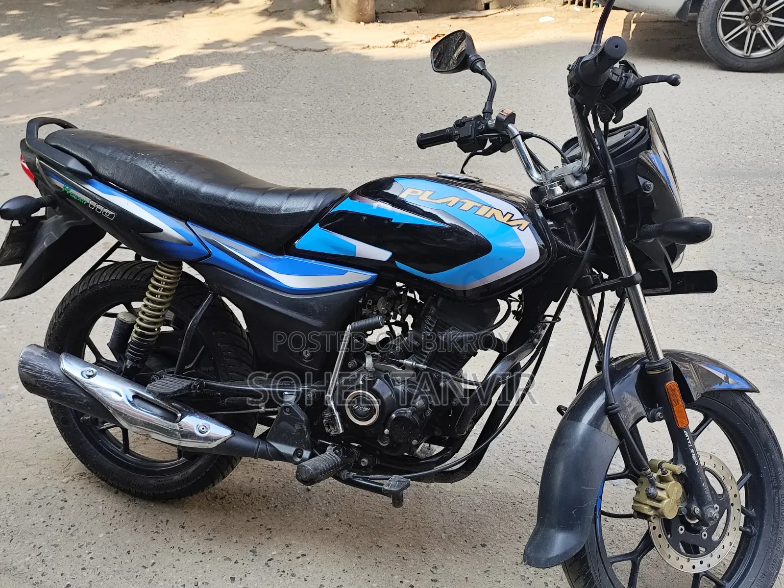 Bajaj Platina 110 2022 Black