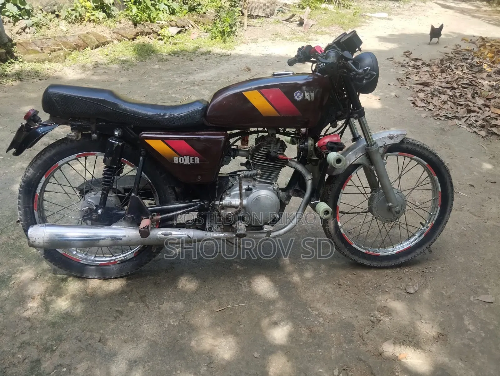 Bajaj Boxer 100 2010 Red