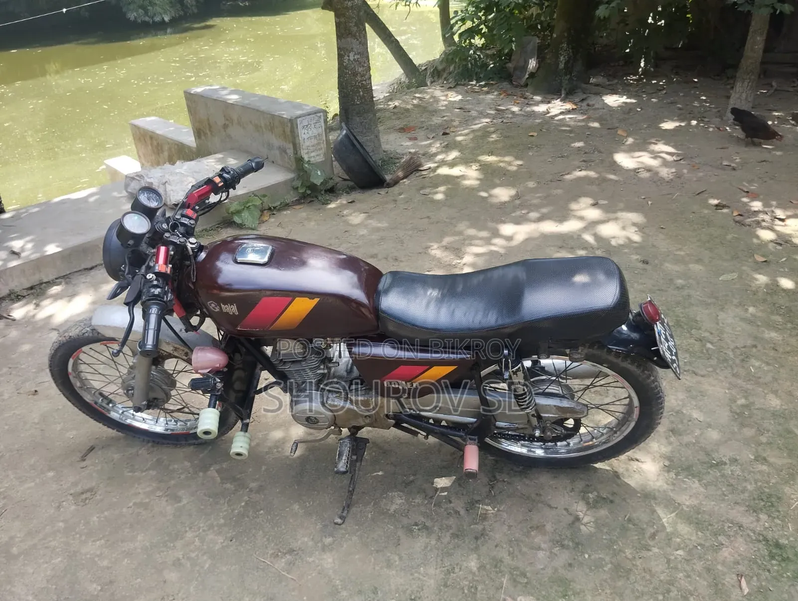 Bajaj Boxer 100 2010 Red