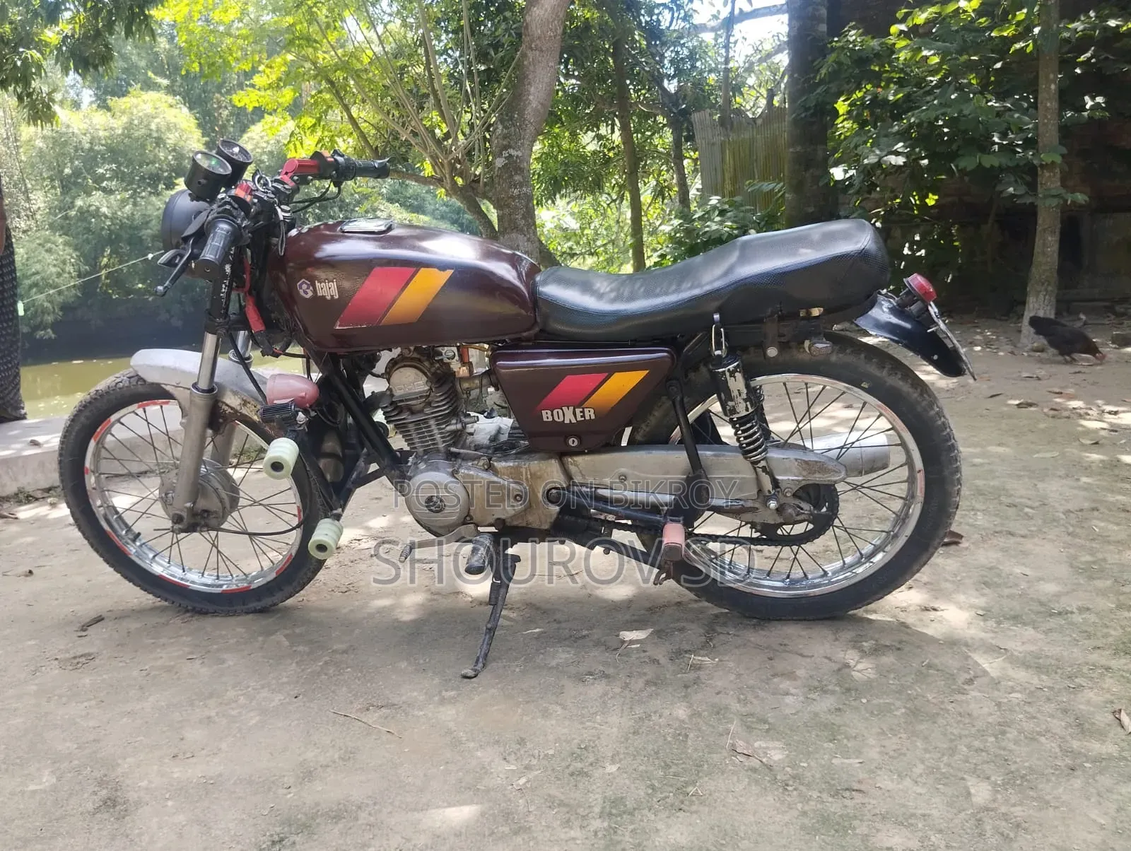 Bajaj Boxer 100 2010 Red