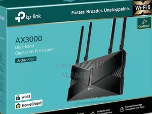 TP-Link Archer AX53 AX3000 Dual Band Gigabit Wi-Fi 6 Router