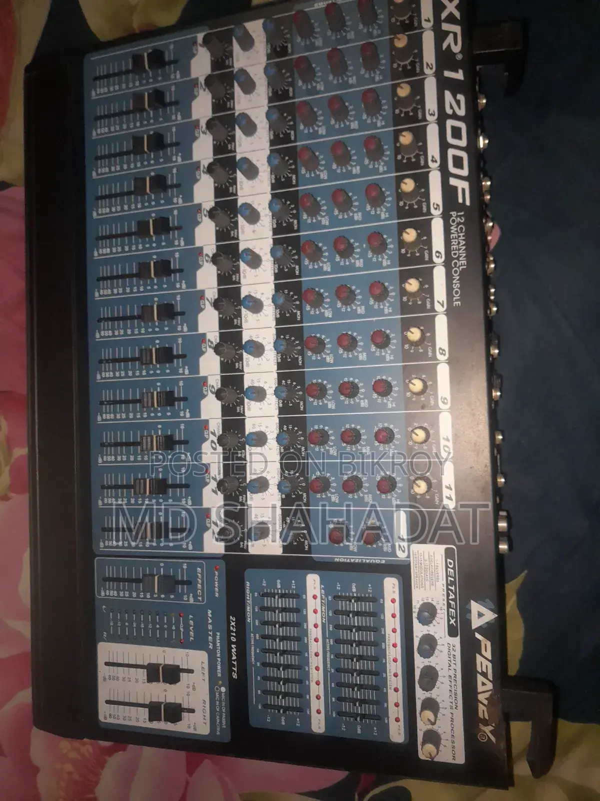 Original Peavey XR 1200 Powered Mixer (USA Patent) - Superb Condition