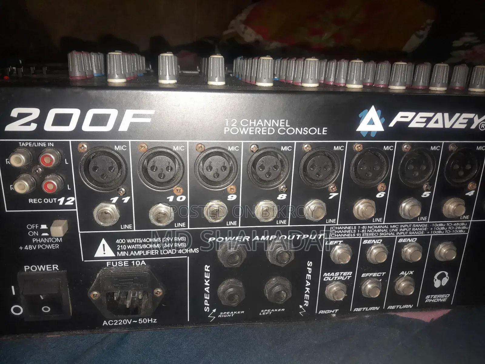Original Peavey XR 1200 Powered Mixer (USA Patent) - Superb Condition