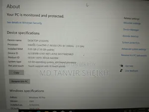 Laptop Lenovo ThinkPad X1 Carbon 8GB Intel Core i7 SSD 256GB