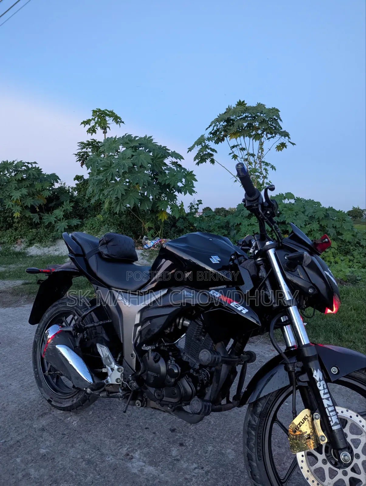 Suzuki Gixxer 2022 Black