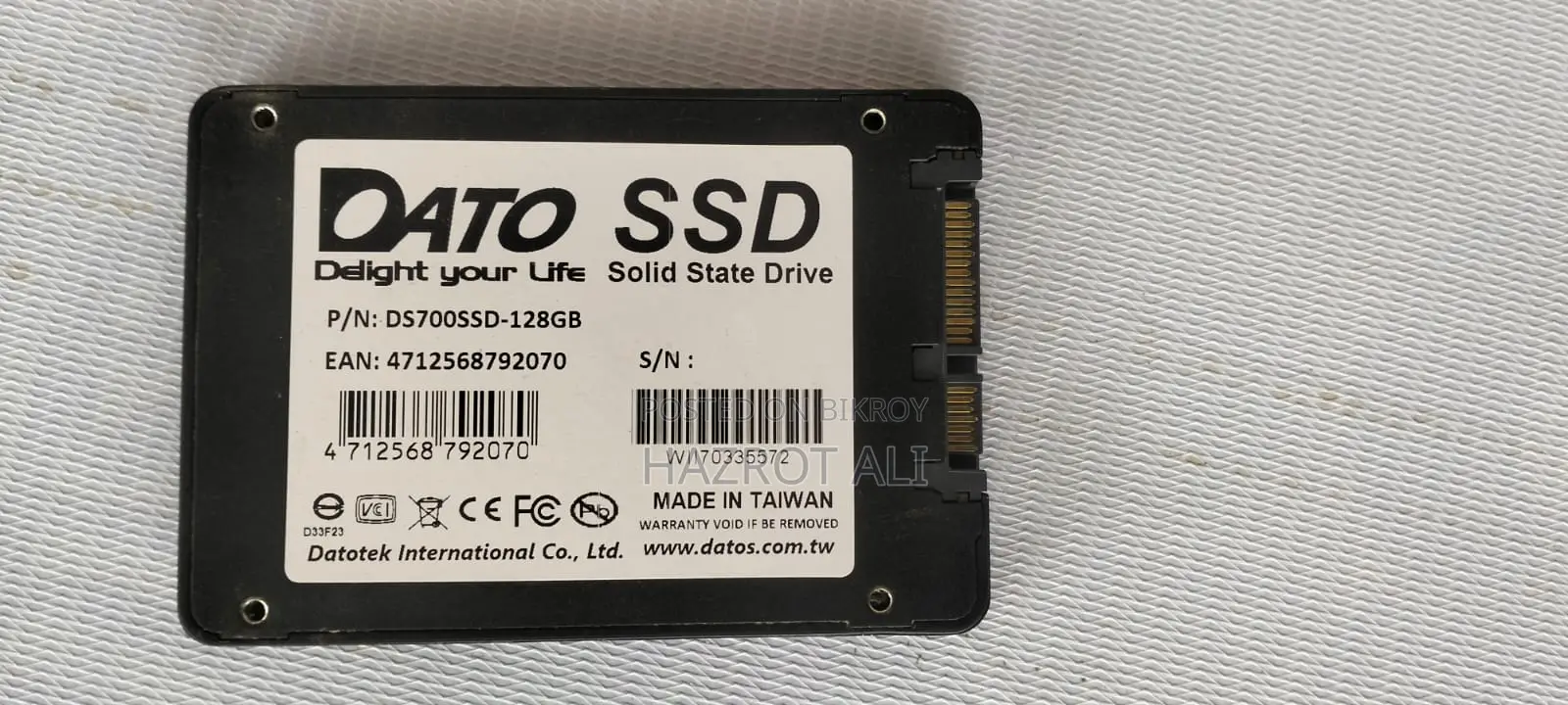 128GB Solid State Drive