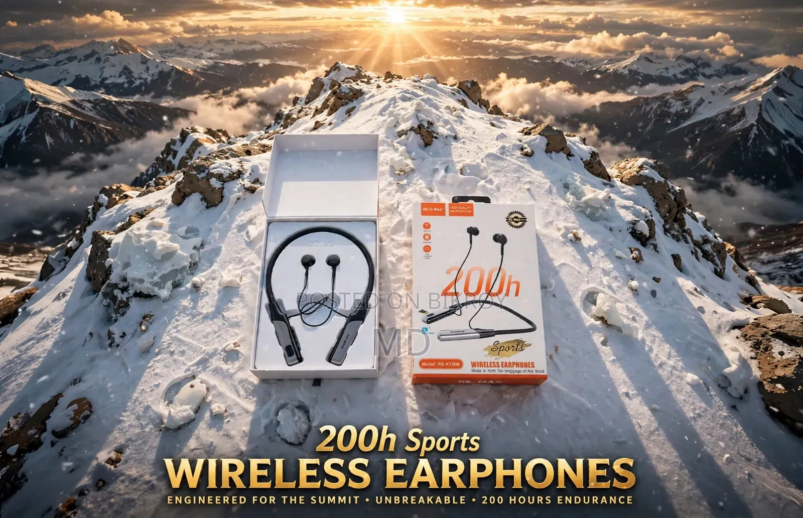 Neckband get 200 hours battery backup easily