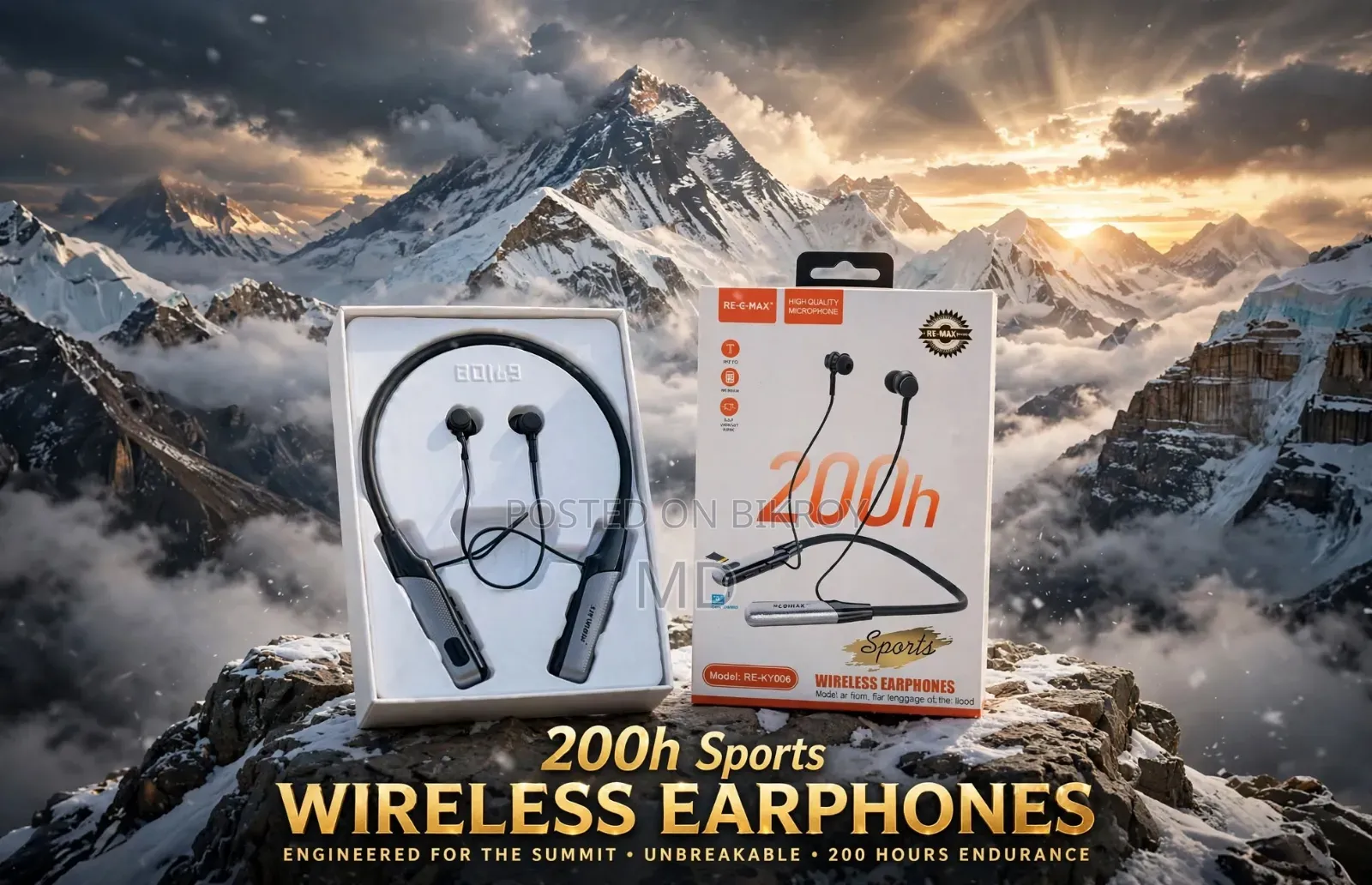 Neckband get 200 hours battery backup easily