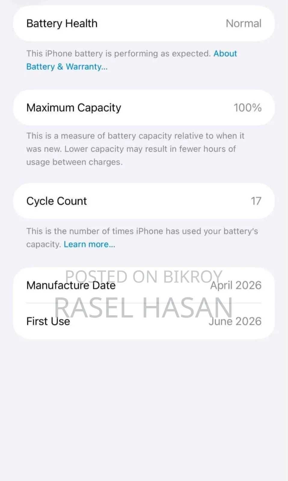 New Apple iPhone 17 Pro Max 256 GB Silver
