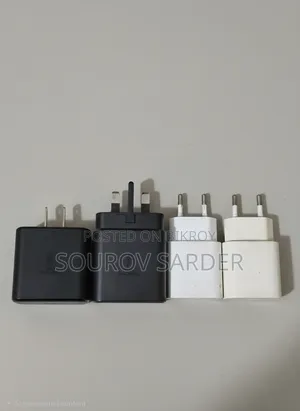 স্যামসাং অরিজিনাল চার্জার ১৫,২৫,৪৫ ওয়াট।