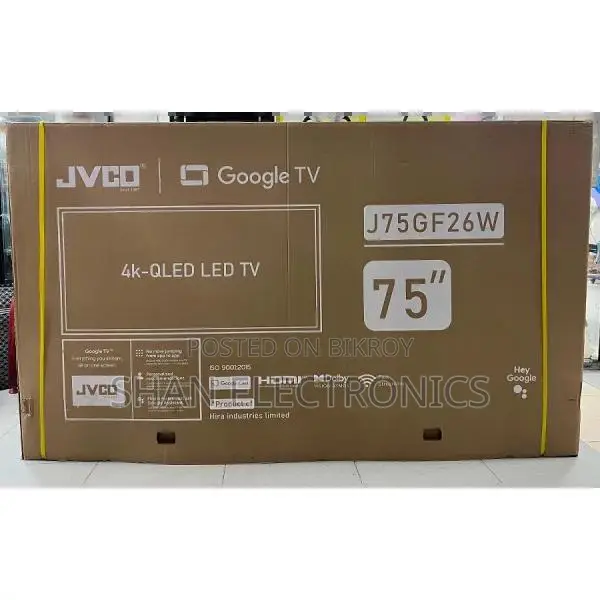 Jvco J75GF26W 75″ 4K QLED Google TV