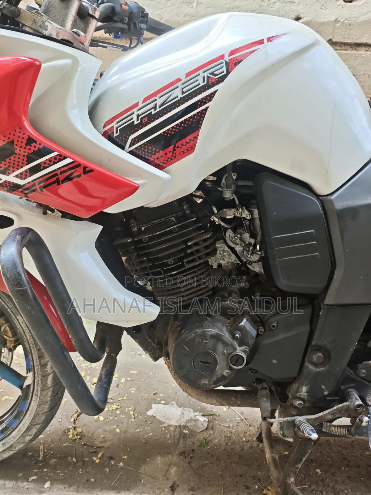 Yamaha Fazer V1 2011 White