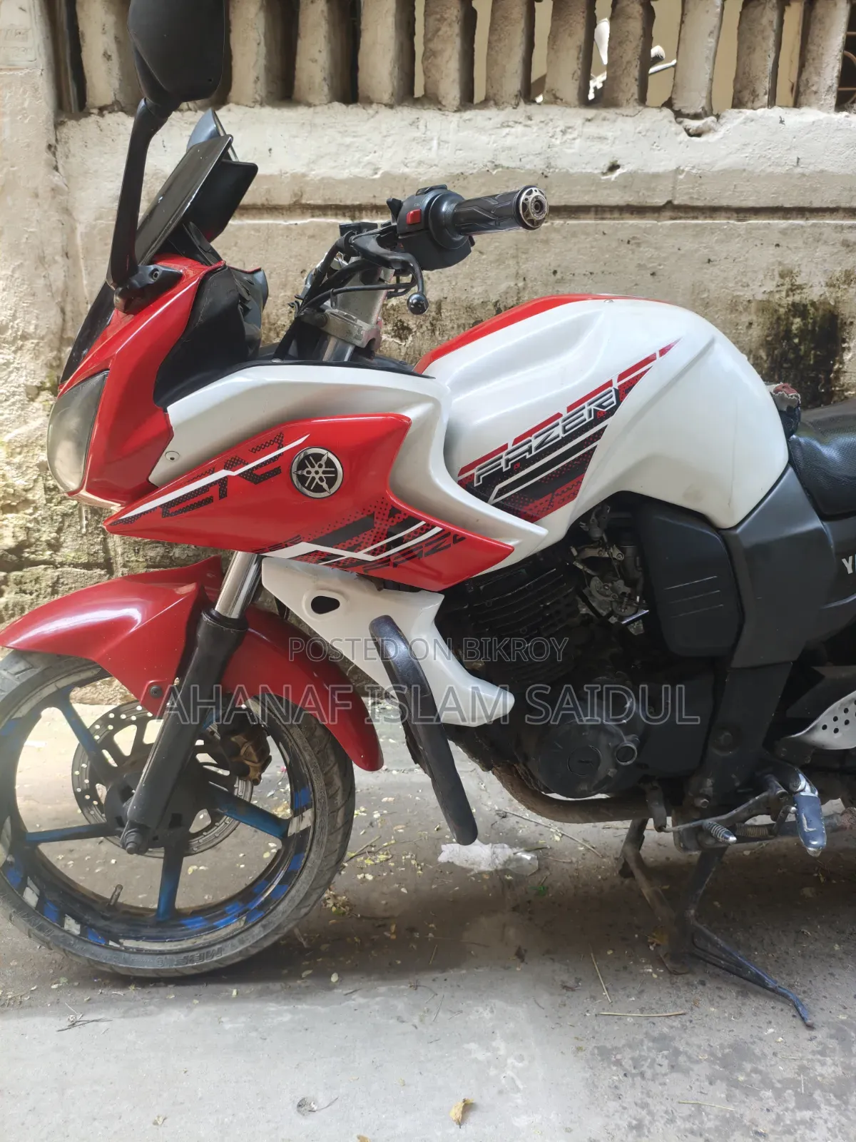 Yamaha Fazer V1 2011 White