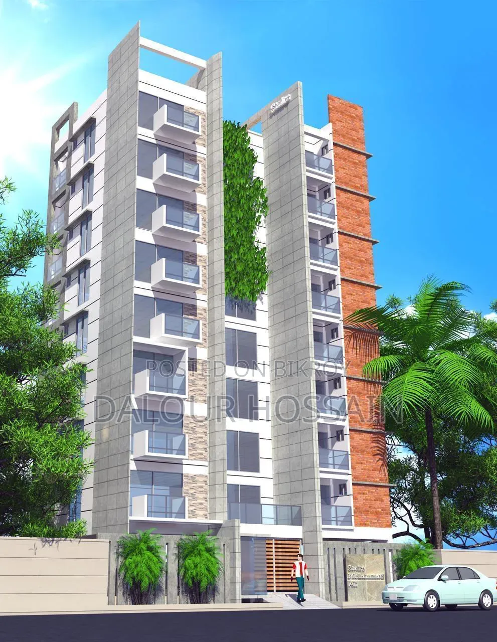 3 Bedroom Apartment in Basundhara, 2 minutes from 300 Feet Road for sale