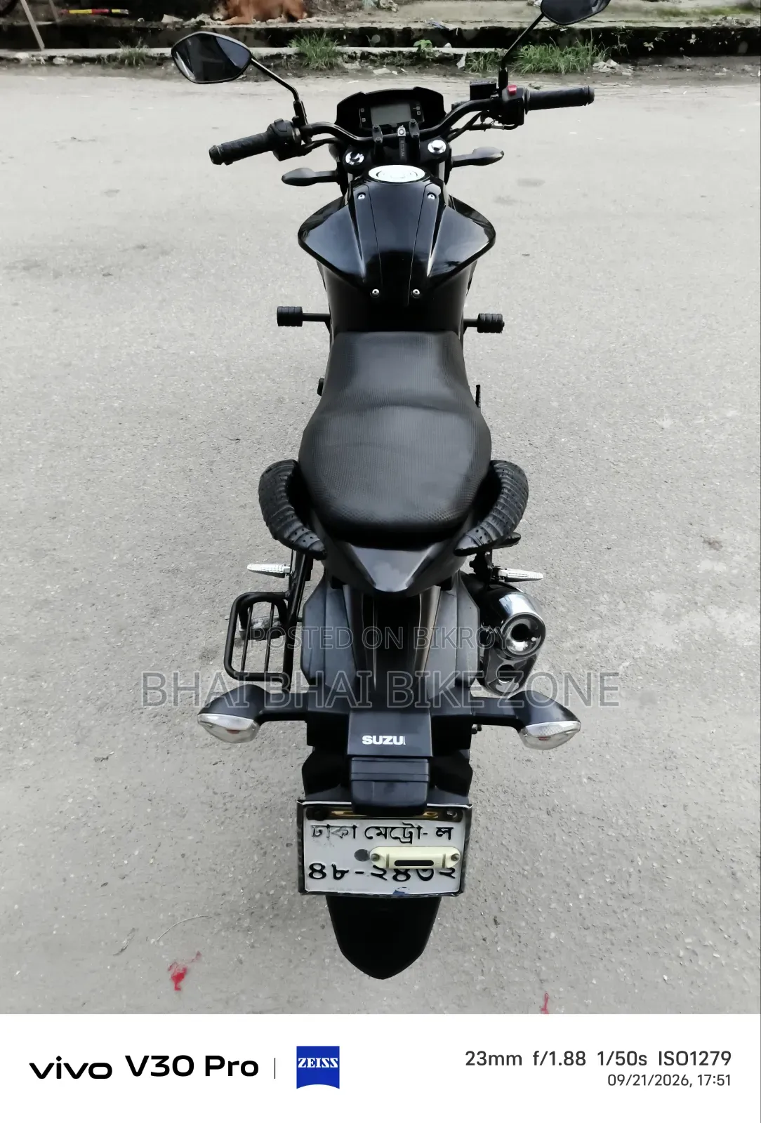 Suzuki Gixxer 2023 Black