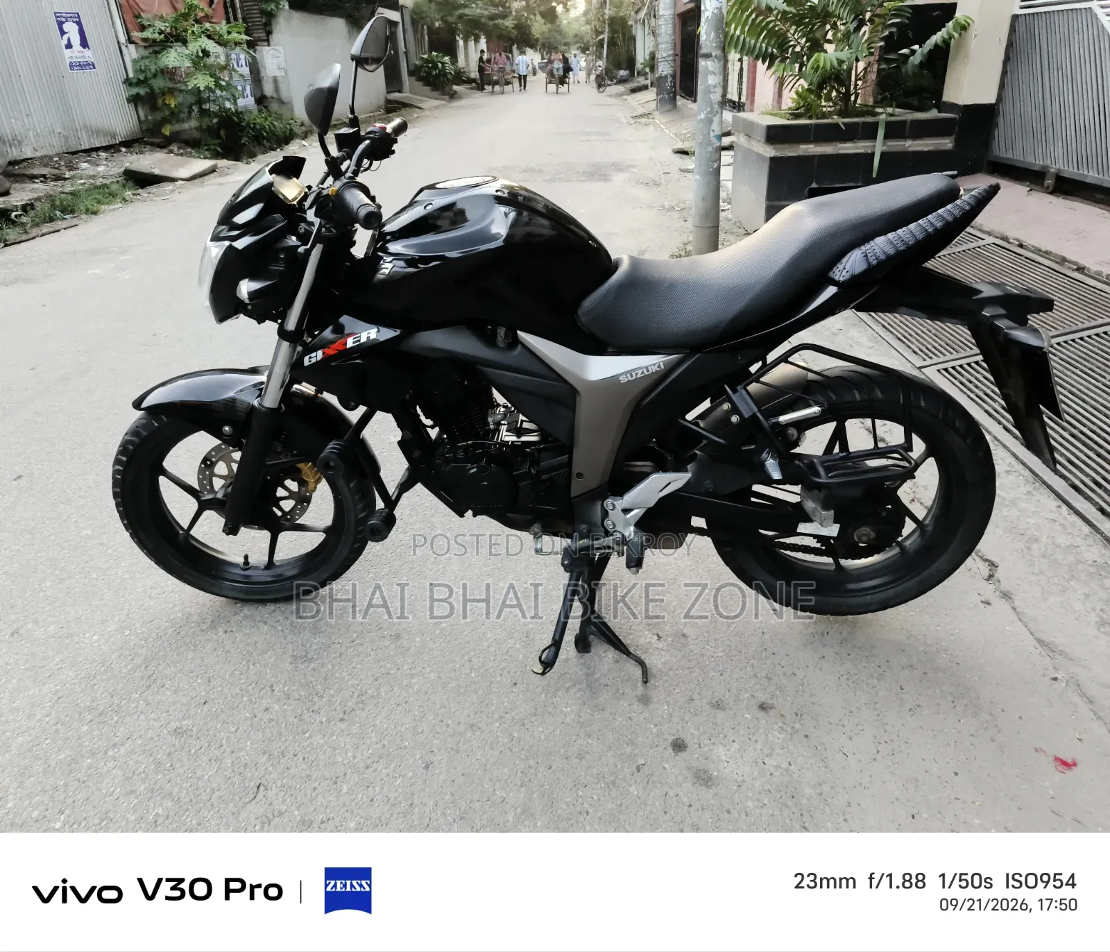 Suzuki Gixxer 2023 Black