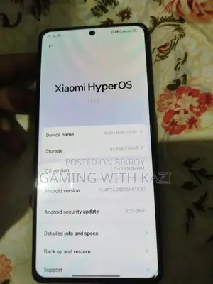 শাওমি রেডমি নোট ১৩ ২৫৬ জিবি