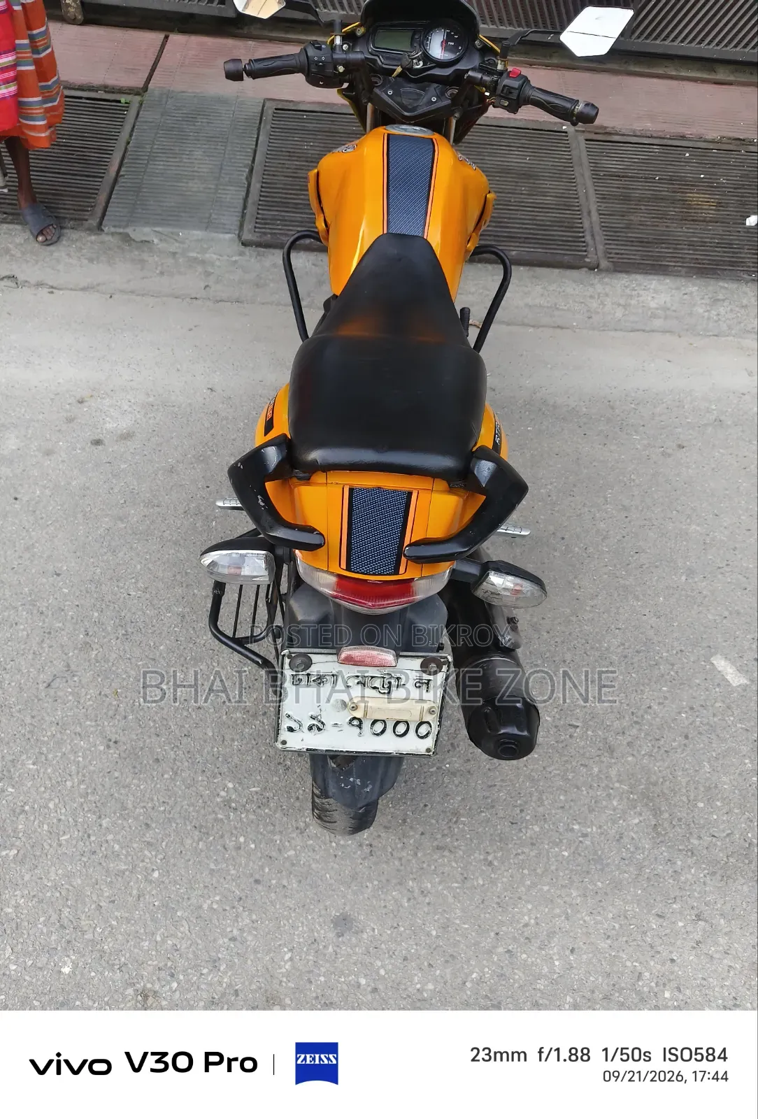 TVS Apache RTR 160 2V 2012 Gray