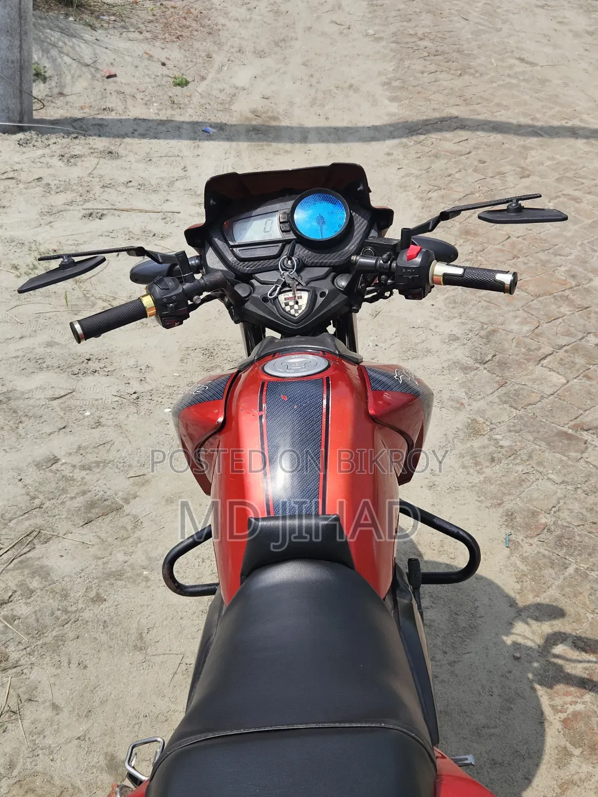 TVS Apache RTR 160 2V 2014 Red