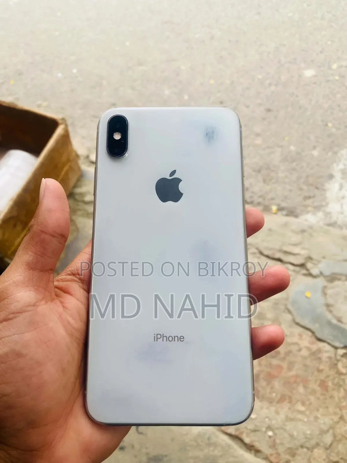 অ্যাপল আইফোন এক্সএস ম্যাক্স ২৫৬ জিবি হোয়াইট