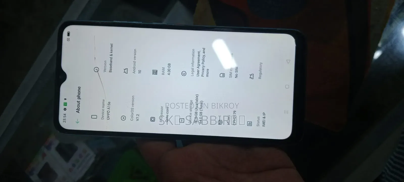 Oppo A15s 64 GB Blue