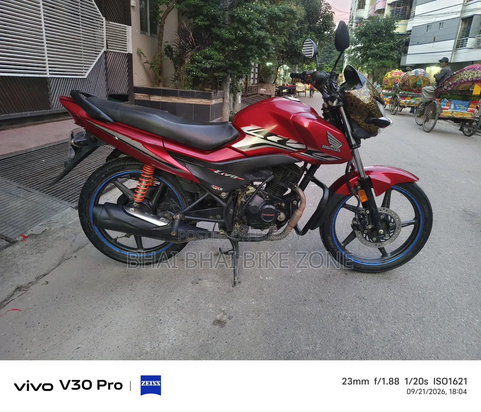 Honda Livo 2021 Red