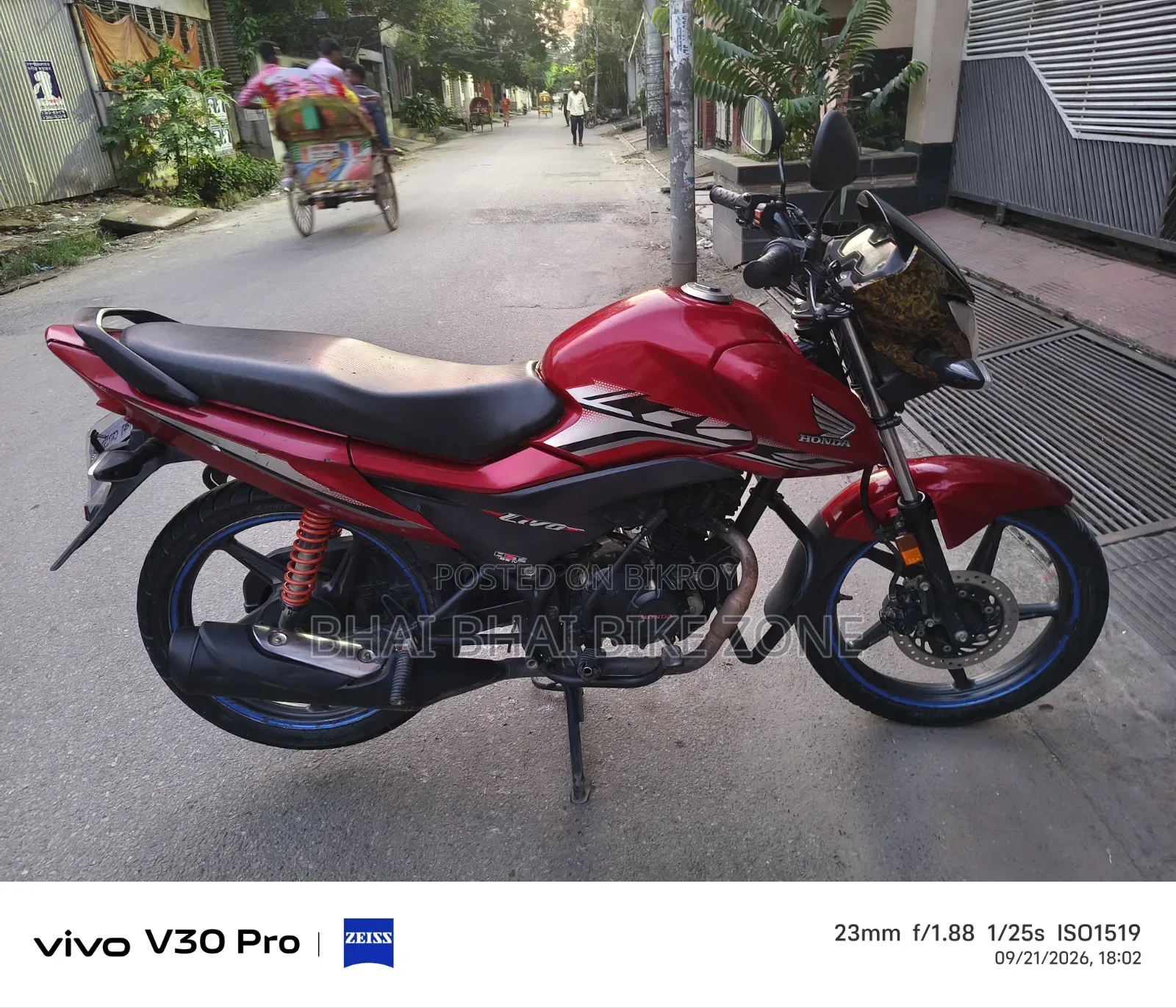 Honda Livo 2021 Red