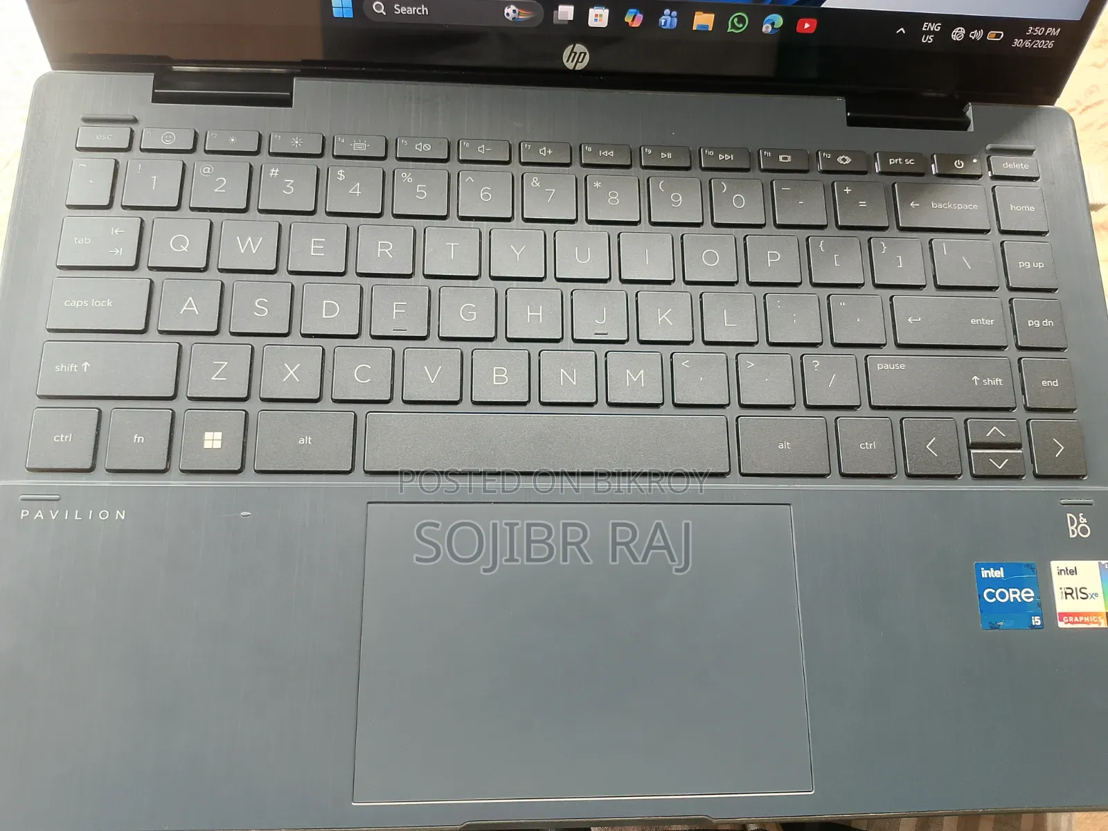 Laptop HP Pavilion x360 16GB Intel Core i5 SSD 512GB