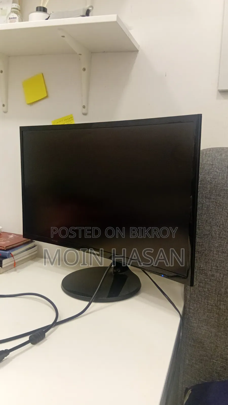 Samsung 24 Inch Curved Monitor LC24F390FHEXXM 1920 X 1080 Slim Depth