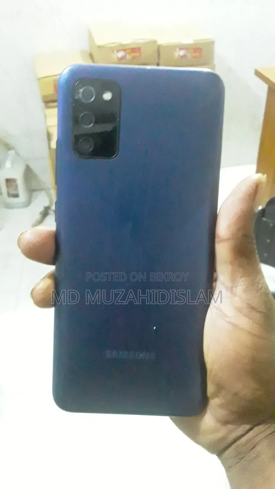 স্যামসাং গ্যালাক্সি এ০২এস ৩২ জিবি ব্লু