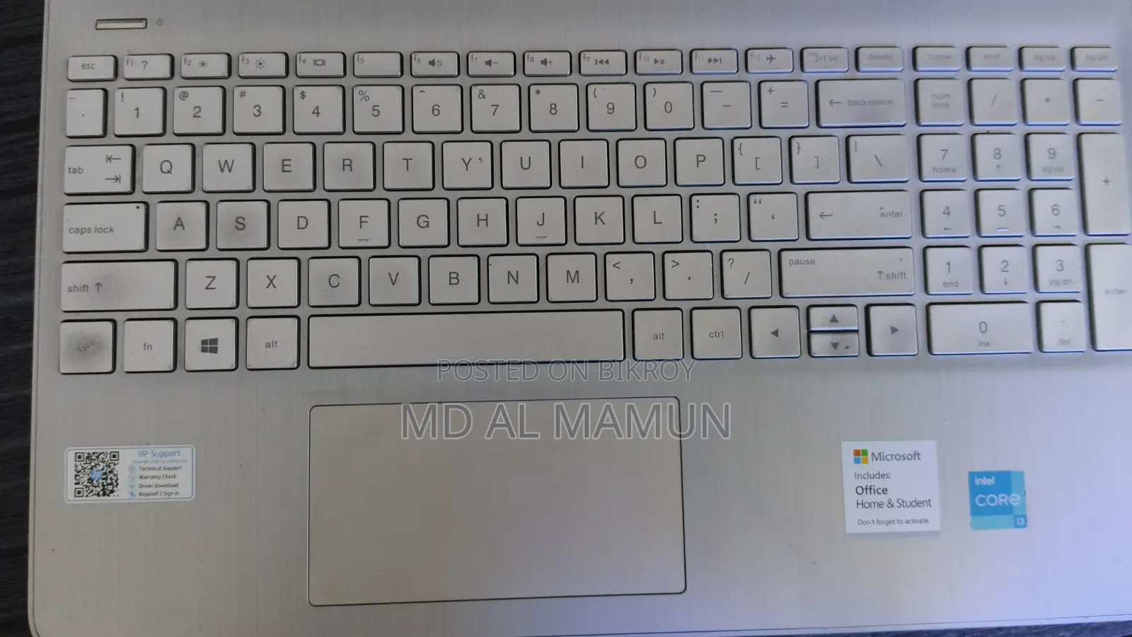 Laptop HP 15s 8GB Intel Core i3 SSD 512GB