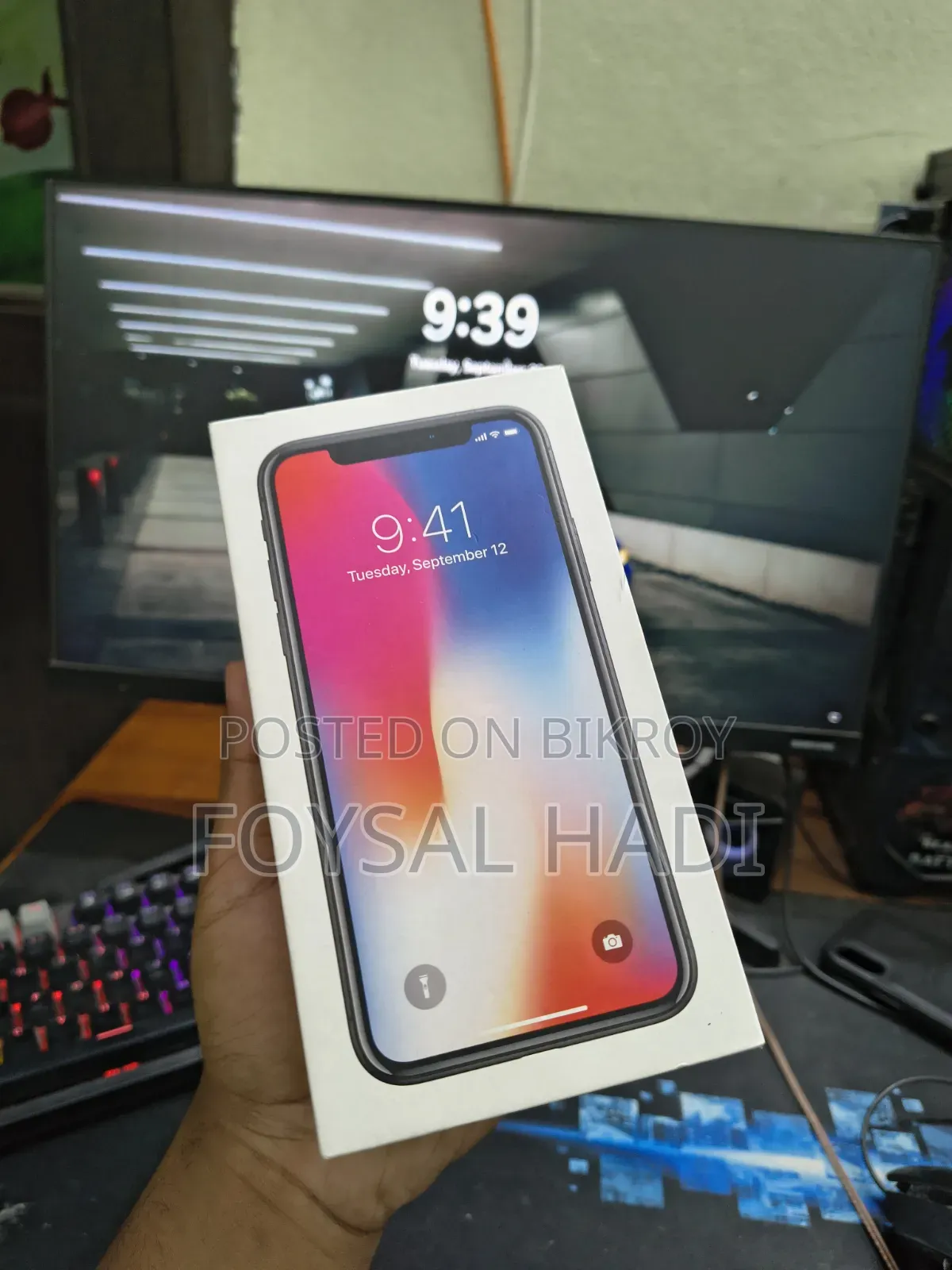 Apple iPhone X 256 GB Gray