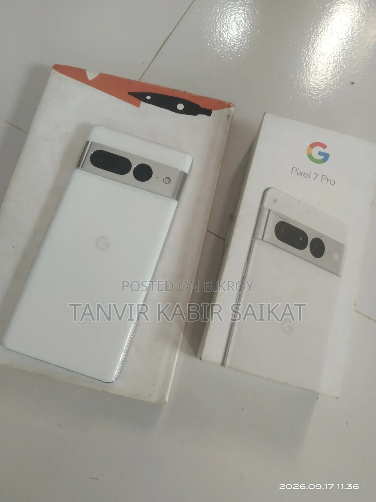 Google Pixel 7 Pro 128 GB White