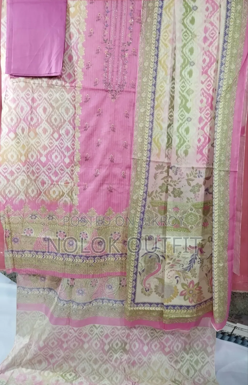 Pakistani Digital Print Three Piece A-Grade Cotton Quality
