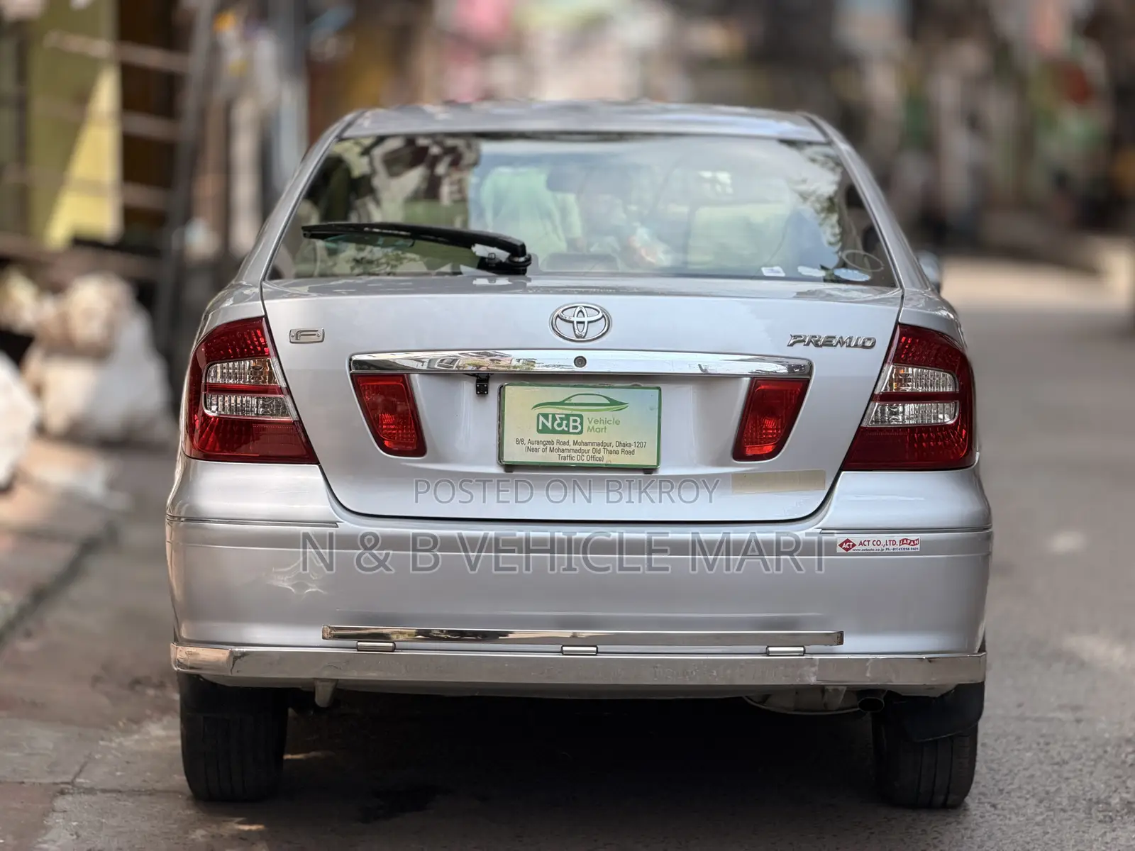 টয়োটা প্রমিও ২০০৬ সিলভার