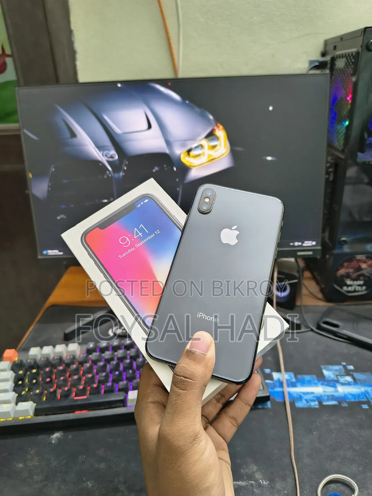 Apple iPhone X 256 GB Gray