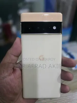 গুগল পিক্সেল ৬ প্রো ১২৮ জিবি গোল্ড