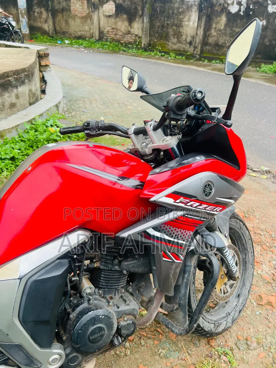 Yamaha Fazer FI V2 2017 Red