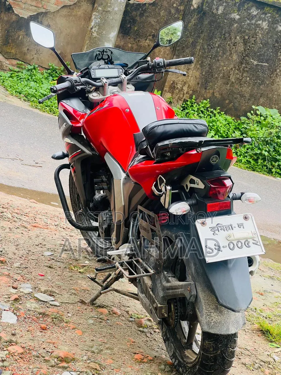 Yamaha Fazer FI V2 2017 Red