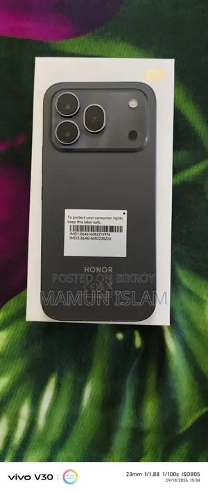 New Honor 600 Pro 256 GB Black