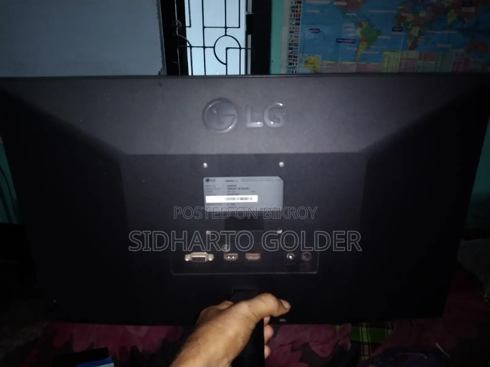 LG Monitor 22inch FHD Borderless