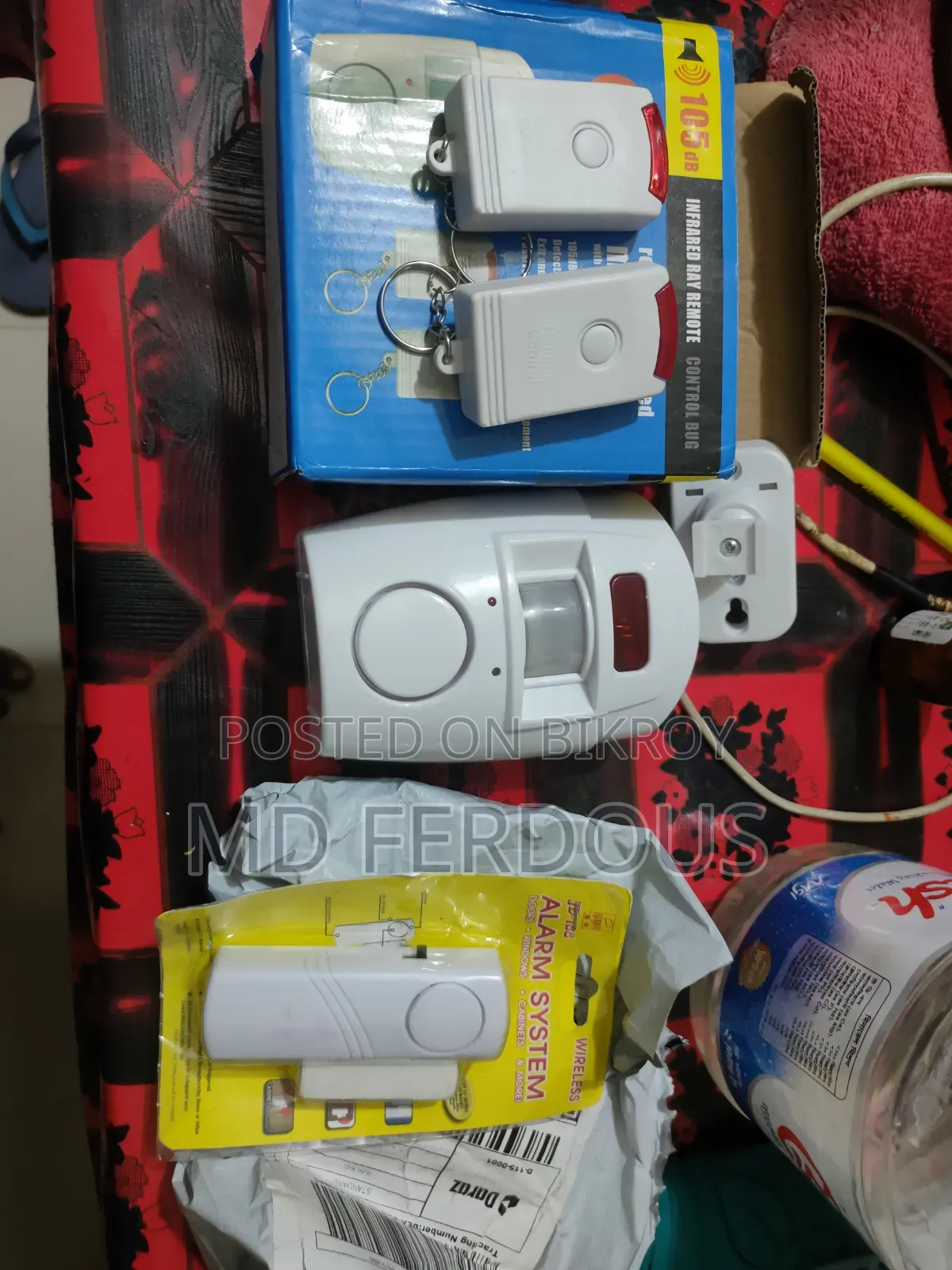 মোশন সেন্সর অ্যালার্ম অ্যান্ড ম্যাগনেটিক অ্যালার্ম
