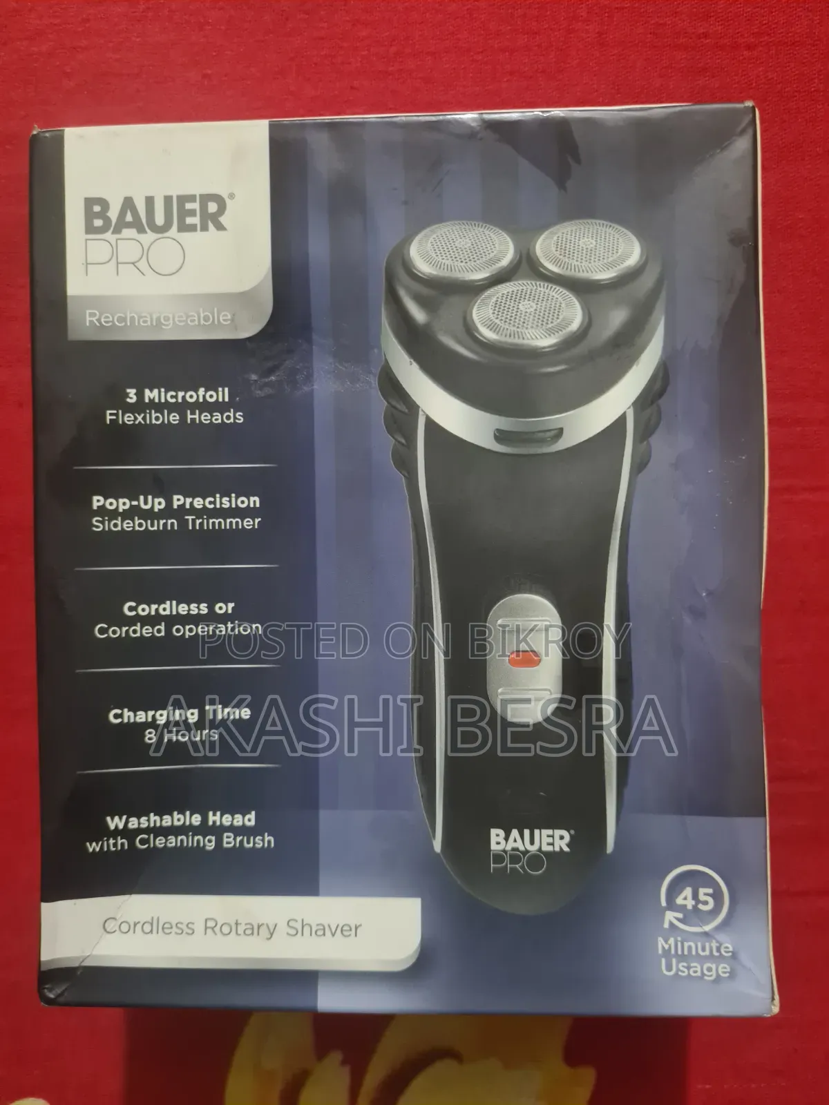 Cordless Rotary Shaver