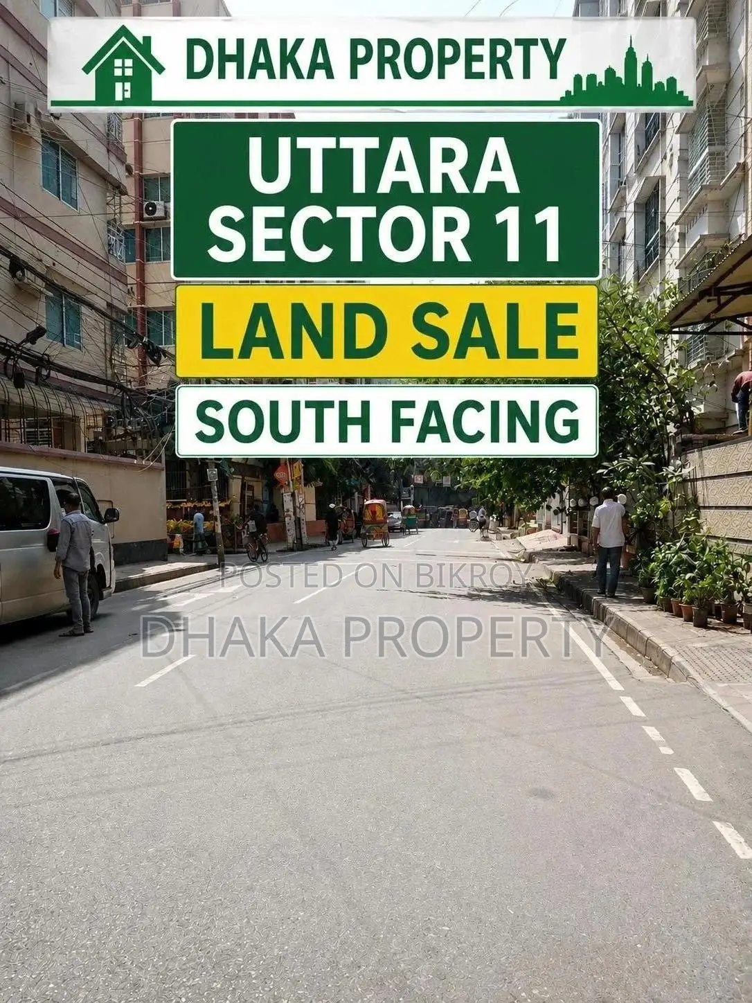 5 Storey Building South Facing at Sector-11