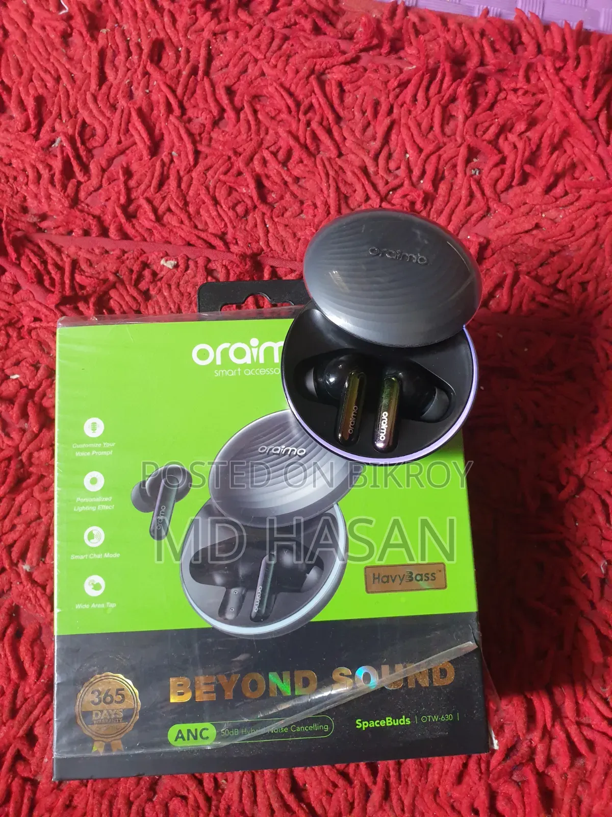 Oraimo SpaceBuds Just 8 Days Used